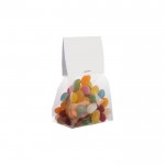 Saco de sortido de Jelly Beans com topo personalizável 100 g cor transparente segunda vista