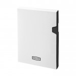 Caderno A4 personalizado de qualidade cor preto com caixa