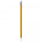 Lapiseira personalizável em forma de lápis cor amarelo