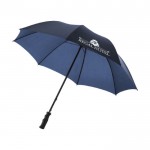 Guarda-chuva de alta qualidade para clientes cor azul-marinho vista impressão serigrafia
