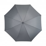 Guarda-chuva com design exclusivo de 30’’ cor cinzento vista frontal