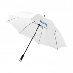Guarda-chuva com design exclusivo de 30’’ cor branco com logo