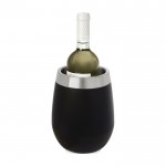 Refrigerador de vinho de aço inoxidável cor preto