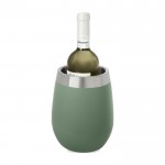 Refrigerador de vinho de aço inoxidável cor verde menta
