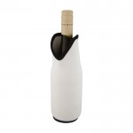 Manga para garrafas de vinho extensível cor branco
