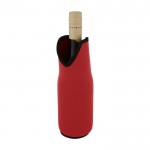 Manga para garrafas de vinho extensível cor vermelho