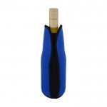 Manga para garrafas de vinho extensível cor azul real quarta vista