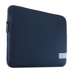 Bolsa para portátil de 13'' com logotipo cor azul-marinho