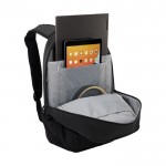 Mochila de rPET para PC com bolso para tablet 15,6'' cor preto quarta vista