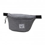 Bolsa de cintura Herschel Classic™ de poliéster reciclado com zíper cor cinzento mesclado