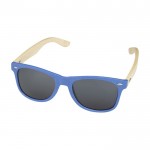 Óculos de sol com desenho retro cor azul