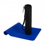 Tapete para yoga de plástico reciclado antideslizante 6 mm cor azul