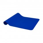 Tapete para yoga de plástico reciclado antideslizante 6 mm cor azul segunda vista
