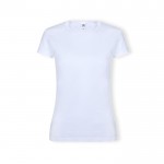 T-shirt branca em 100% algodão 140 g/m2 para mulher Fruit Of The Loom quinta vista