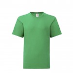 T-shirt de criança em algodão 150 g/ m2 cor verde
