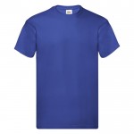 T-shirt de algodão em várias cores 145 g/m2 Fruit Of The Loom cor azul primeira vista