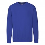 Sweatshirt leve de algodão e poliéster 240 g/m2 Fruit Of The Loom cor azul primeira vista