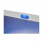 Cobertura para webcam personalizável cor azul real com logo