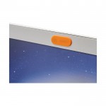 Cobertura para webcam personalizável cor cor-de-laranja