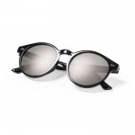 Óculos de sol rPET com lentes espelhadas cor preto segunda vista