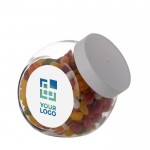 Frasco médio com sortido de Jelly Beans 900 ml cor branco vista principal
