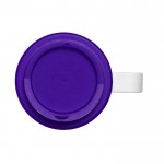 Copo térmico com pega para impressão a 360º cor violeta segunda vista