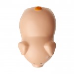 Original porquinho anti-stress personalizável cor cor-de-rosa bebé vista frontal
