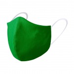 Máscara para personalizar com o logotipo  cor verde