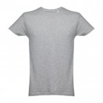 T-shirts personalizáveis em 100% algodão cor cinzento primeira vista