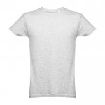 T-shirts personalizáveis em 100% algodão cor cinzento-claro primeira vista