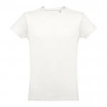 T-shirts personalizáveis em 100% algodão cor marfim primeira vista