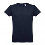 T-shirts personalizáveis em 100% algodão cor azul marinho