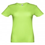 T-shirt básica para mulher para personalizar cor verde primeira vista