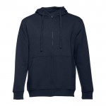 Sweatshirt desportiva para colocar a marca cor azul-marinho sexta vista