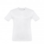 T-shirt de tamanho infantil para oferecer cor branco primeira vista