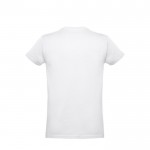 T-shirt unissexo personalizável para criança cor branco segunda vista