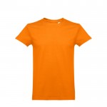 T-shirt unissexo personalizável para criança cor cor-de-laranja primeira vista