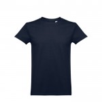 T-shirt unissexo personalizável para criança cor azul-marinho primeira vista