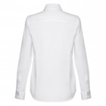 Camisa de corte feminino para personalização cor branco segunda vista
