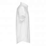 Camisa de manga curta ideal para uniforme cor branco terceira vista