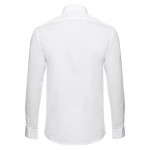 Camisa com logo para vestuário de empresa cor branco segunda vista