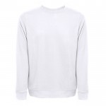 Sweatshirt em pelúcia italiana 240 g/m2 cor branco primeira vista