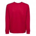 Sweatshirt em pelúcia italiana 240 g/m2 cor vermelho primeira vista