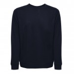 Sweatshirt em pelúcia italiana 240 g/m2 cor azul-marinho primeira vista
