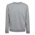 Sweatshirt em pelúcia italiana 240 g/m2 cor cinzento mesclado primeira vista