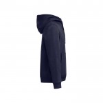 Sweatshirt unissex de algodão e poliéster 280 g/m2 THC KARACHI cor azul-marinho terceira vista