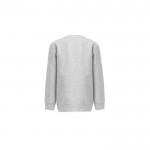 Sweatshirt em algodão e poliéster reciclado 300 g/m2 THC DELTA KIDS cor cinzento mesclado segunda vista