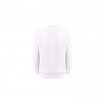 Sweatshirt em algodão e poliéster 300 g/m2 THC DELTA KIDS WH cor branco segunda vista