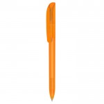 Caneta personalizável a cores para oferecer cor cor-de-laranja