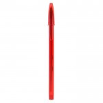 Famosas canetas BIC para imprimir com logo cor vermelho